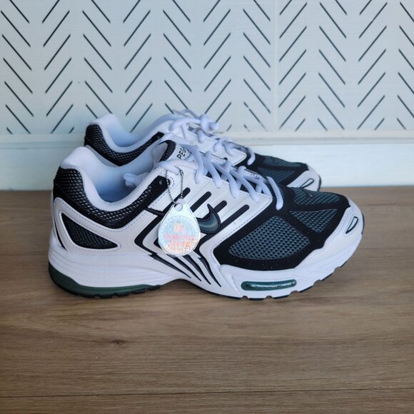 Nike Air Zoom Pegasus 2005 10 Women Running Shoes White Green Sneaker HQ5718-102 - Picture 2 of 11